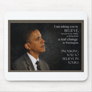 Obama citationstecken musmatta