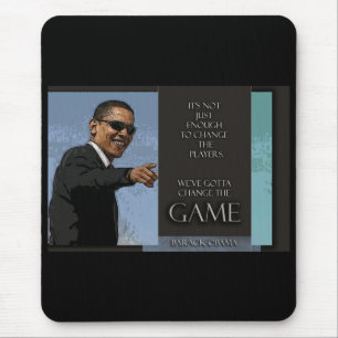 Obama citationstecken musmatta