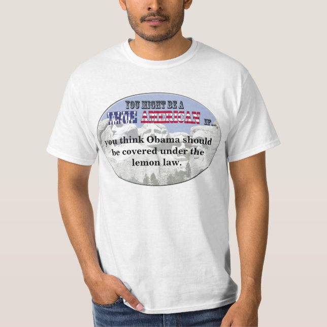Obama citronlag tee shirt (Framsida)