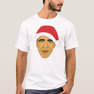 Obama Claus Barack Obama julutslagsplats Tee Shirt