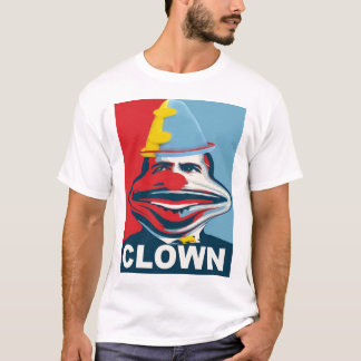 Obama clownen tee