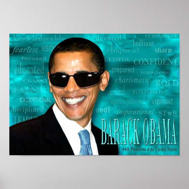 Obama Coola Poster (Framsidan)