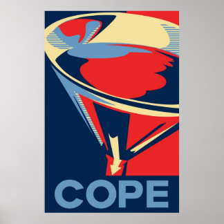 Obama Cope stor poster