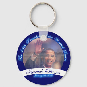 Obama: Den 44th presidentinvigningen Keychain Nyckelring