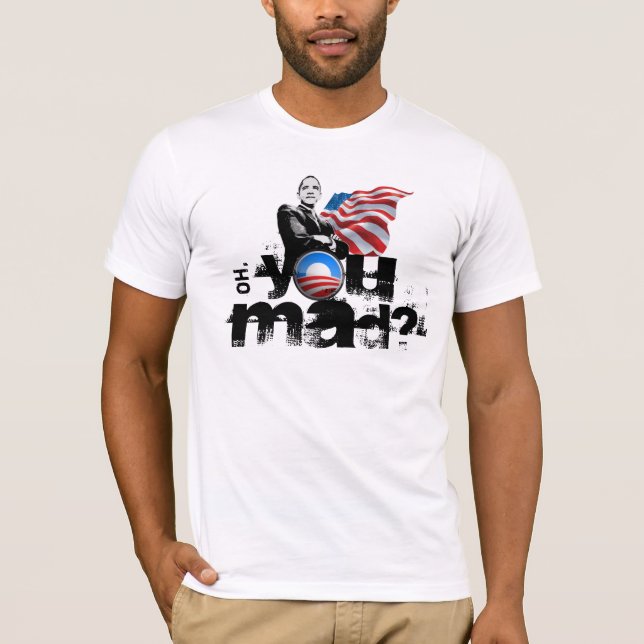 Obama dig tokiga skjortor? t shirt (Framsida)