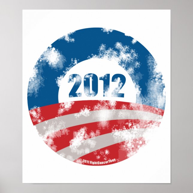 Obama Distress Symbol Poster (Framsidan)