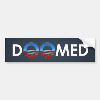 Obama Doomed Bildekal