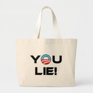 Obama Du Ljuger Jumbo Tygkasse