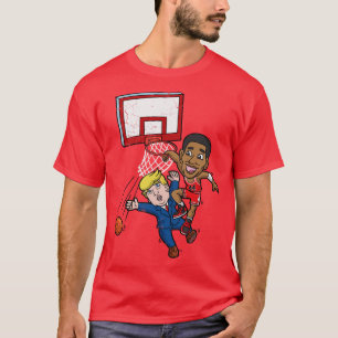 Obama Dunks On Trump T Shirt