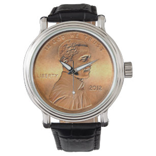 Obama encentmynt armbandsur