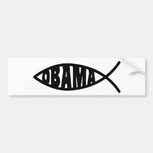 Obama fisk bildekal