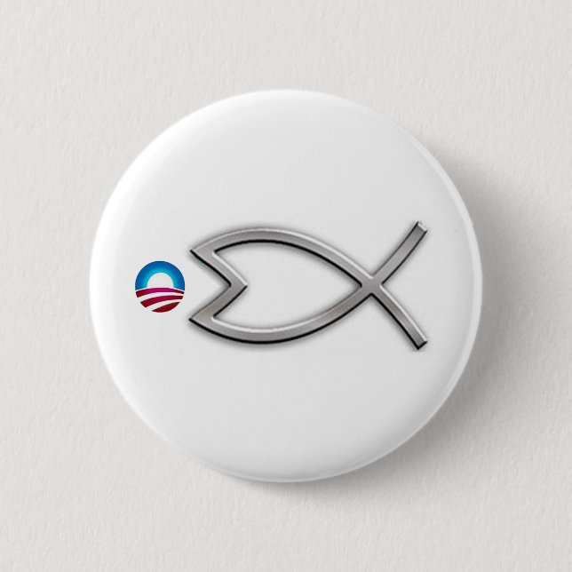 Obama fisk knapp (Framsida)