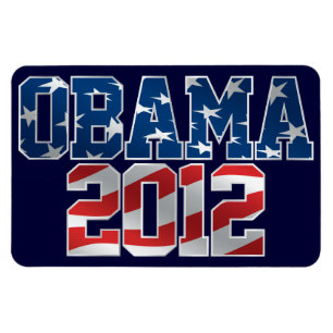 Obama Flexi magnet 2012