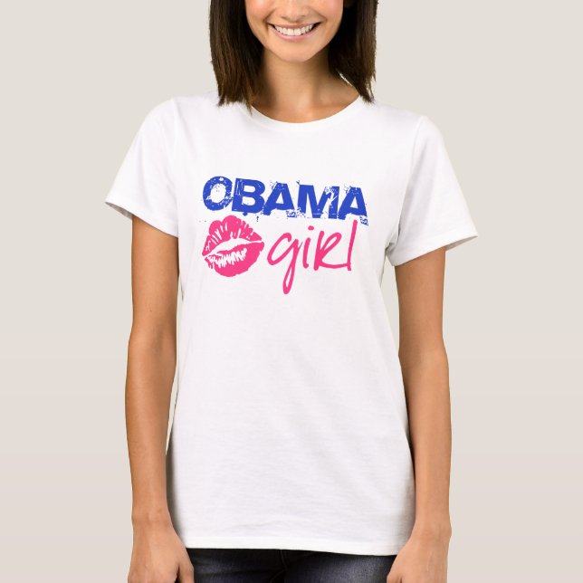Obama flicka tee (Framsida)