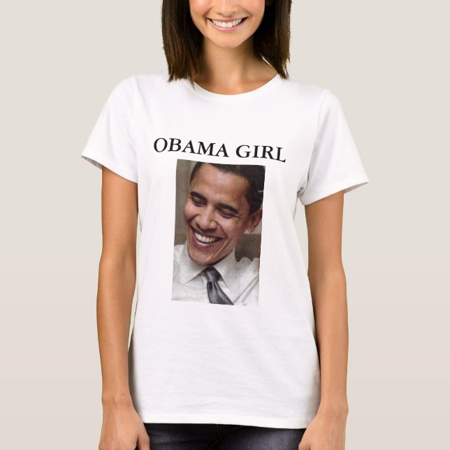 OBAMA FLICKAutslagsplats Tee Shirt (Framsida)