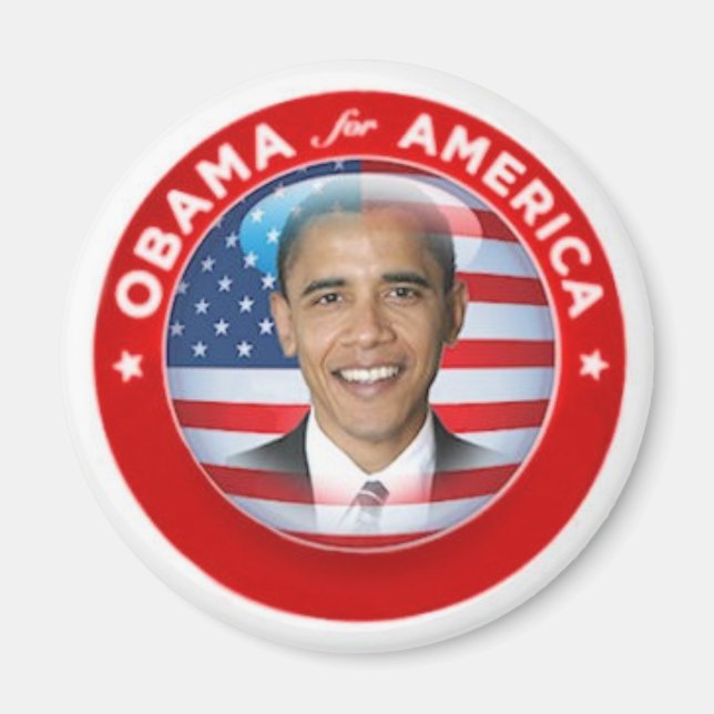 Obama for America Magnet (Framsidan)
