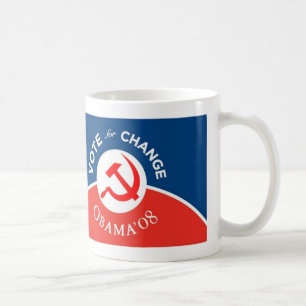Obama för ändring - mugg