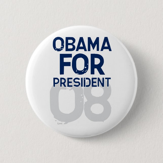 OBAMA för ordförande 08 - Knapp (Framsida)