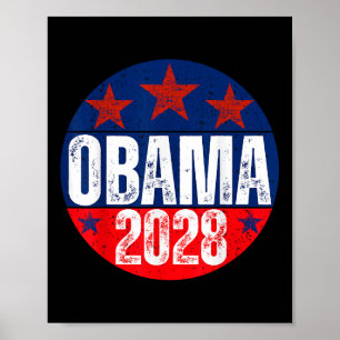 Obama för president 2028 Obama 2028 för kvinnor Poster