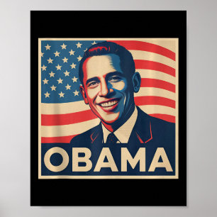 Obama För President 2028 Obama 48:e President Av A Poster