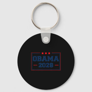 Obama För President 2028 Rösta Val Barak Obama Nyckelring