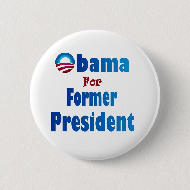 Obama för president knäppas knapp (Framsida)