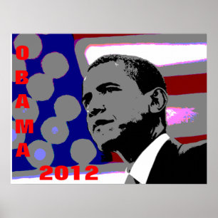Obama för president poster
