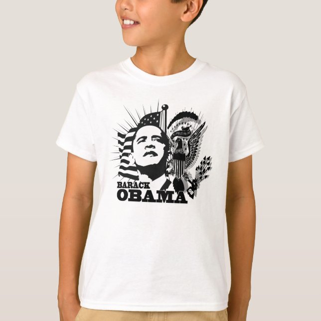Obama för president t-shirt (Framsida)