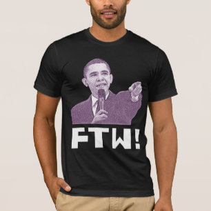 Obama för vinet! (magenta) t shirt