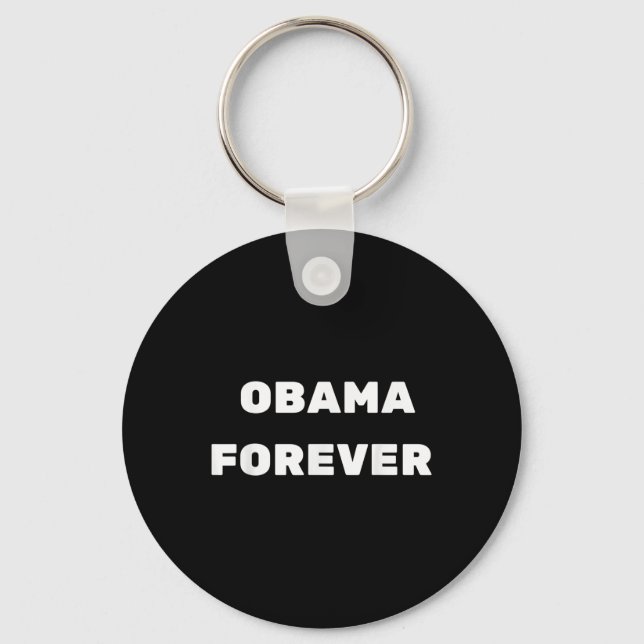 Obama Forever Nyckelring (Framsida)
