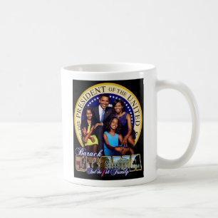 Obama första familjmugg kaffemugg