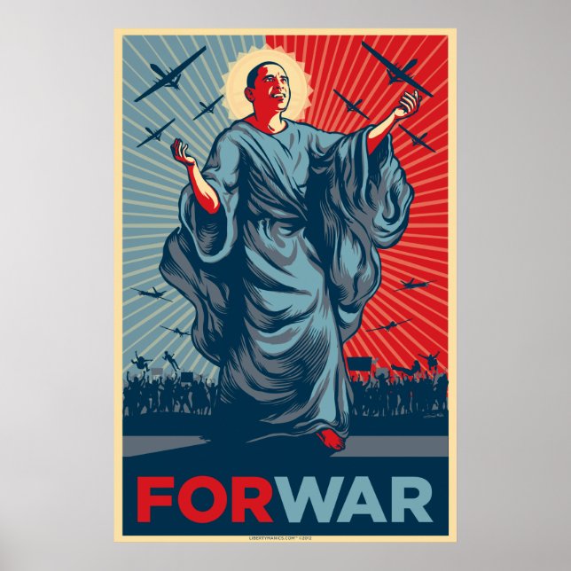 Obama FORWAR-Poster Poster (Framsidan)