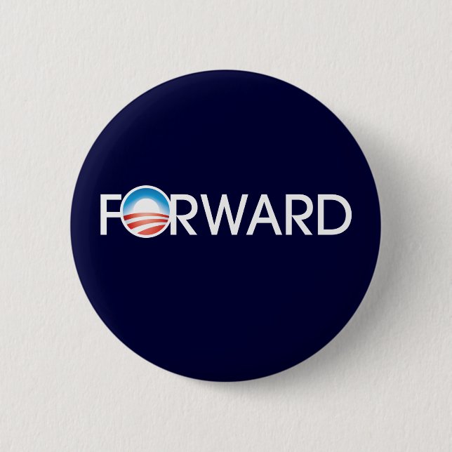 Obama Forward Logotyp Knapp (Framsida)