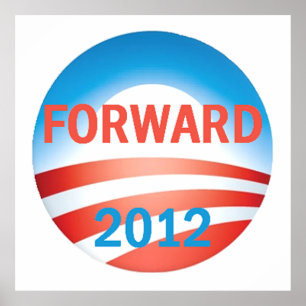 Obama FRAMÅT Poster