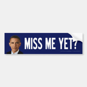 Obama: Fröcken mig ännu? Bildekal