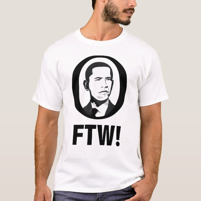 Obama FTW T-shirt (Framsida)