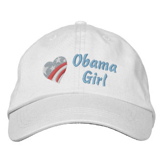 Obama Girl Broderad Keps