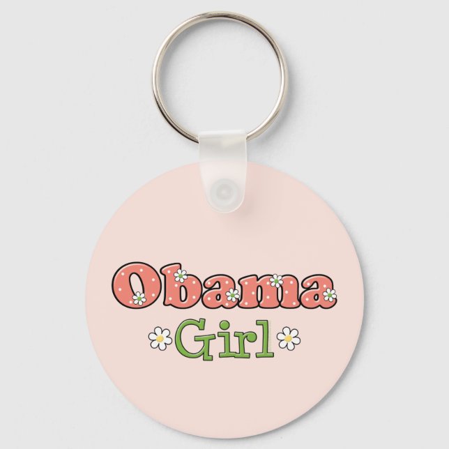 Obama Girl Nyckelring (Framsida)