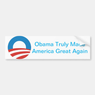 Obama gjorde Amerika Underbarare igen Bildekal