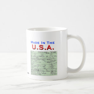 Obama: Gjort i USA Kaffemugg