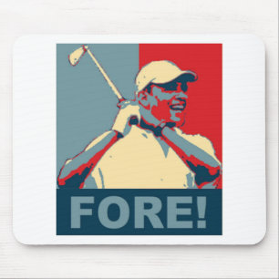 Obama golfspelFÖR! Musmatta