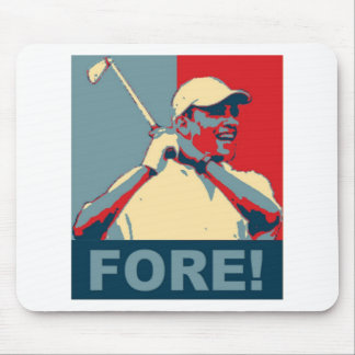 Obama golfspelFÖR! Musmatta