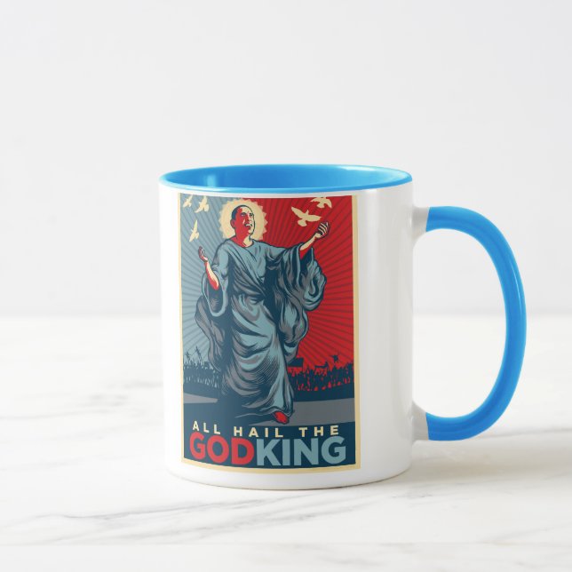 Obama Gud-Kung mugg (Höger)