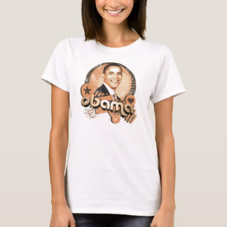 Obama guld tee shirt