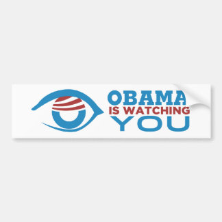 Obama HÅLLER ÖGONEN PÅ DIG den Obama ögaPRISMAN Bildekal