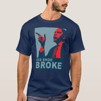 Obama: Hans Shoe Fattig T Shirt