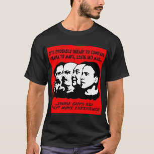 Obama har inget att erfara - t-shirt