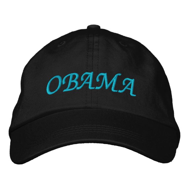 OBAMA HAT BRODERAD KEPS (Framsida)