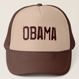 Obama hattbrunt truckerkeps