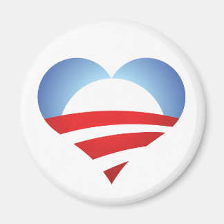 Obama Heart Magnet
